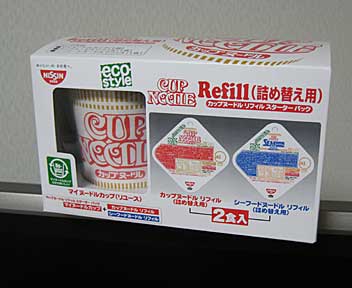 NISSHIN CUP NOODLE REFILL／日清カップヌードル　リフィル