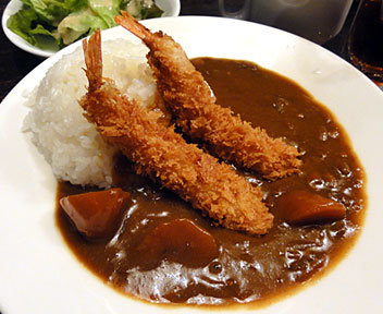 エビフライカレー／DINER BAR Melrose Ave.