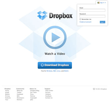 Dropboxを使う