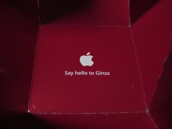 Apple Store 銀座オープン記念Tシャツ