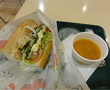 SUBWAY チーズローストチキン