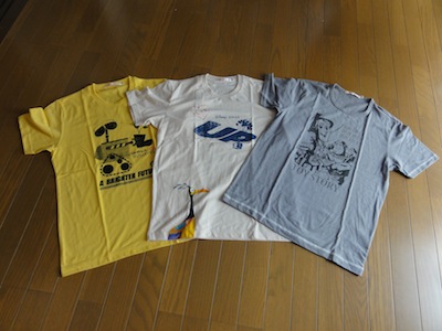 Pixar Tシャツ 「WALL・E ／ UP ／ Toy Story」