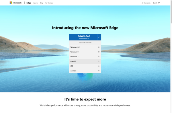 Microsoft Edge for macOS をインストール