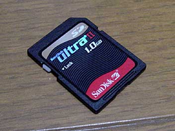 SDメモリーカード 1GB